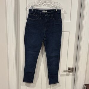 Madewell Women's Dark Indigo Skinny Jeans